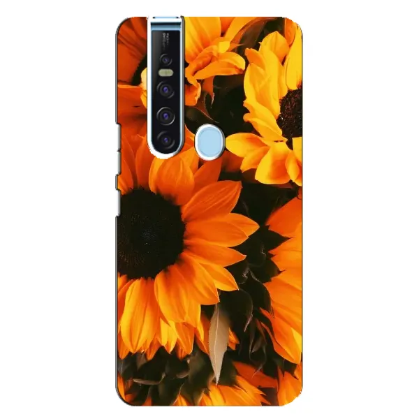 Чехол с рисунком «подсолнухи» для TECNO Camon 15 Pro Чехол с рисунком «подсолнухи» для TECNO Camon 15 Pro