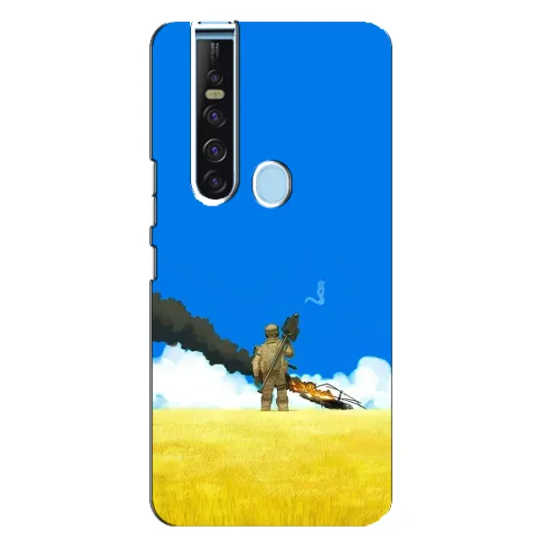 Чехол с рисунком «Попадание» для TECNO Camon 15 Pro Чехол с рисунком «Попадание» для TECNO Camon 15 Pro