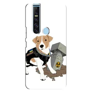 Чохол з принтом Песика Патрон для TECNO Camon 15 Pro (Пес Патрон з ракетою)