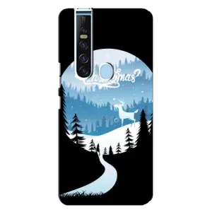 Силиконовый бампер на рождество для TECNO Camon 15 Pro (Рождественский Олень)