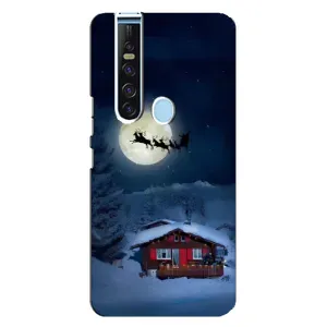 Чехол Санта Клаус для TECNO Camon 15 Pro (Санта)