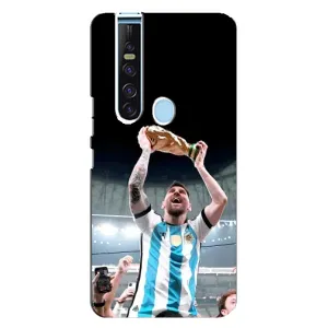 Чохли Лео Мессі Аргентина для TECNO Camon 15 Pro (Щасливий Мессі)