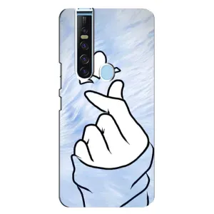 Чехлы (Знак сердечка) на TECNO Camon 15 Pro (Сердечка знак)