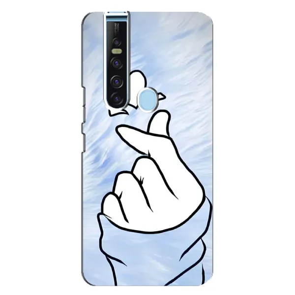 Чехол с рисунком «Сердечка знак» для TECNO Camon 15 Pro Чехол с рисунком «Сердечка знак» для TECNO Camon 15 Pro