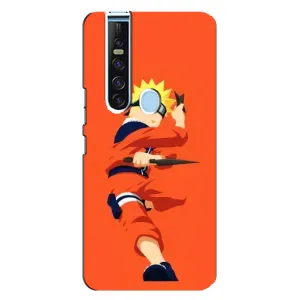 Чехлы с принтом Наруто на TECNO Camon 15 Pro (Силуэт Наруто)