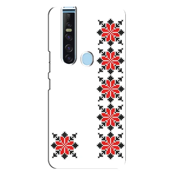 Чехол с рисунком «Силуэт вышиванки» для TECNO Camon 15 Pro Чехол с рисунком «Силуэт вышиванки» для TECNO Camon 15 Pro
