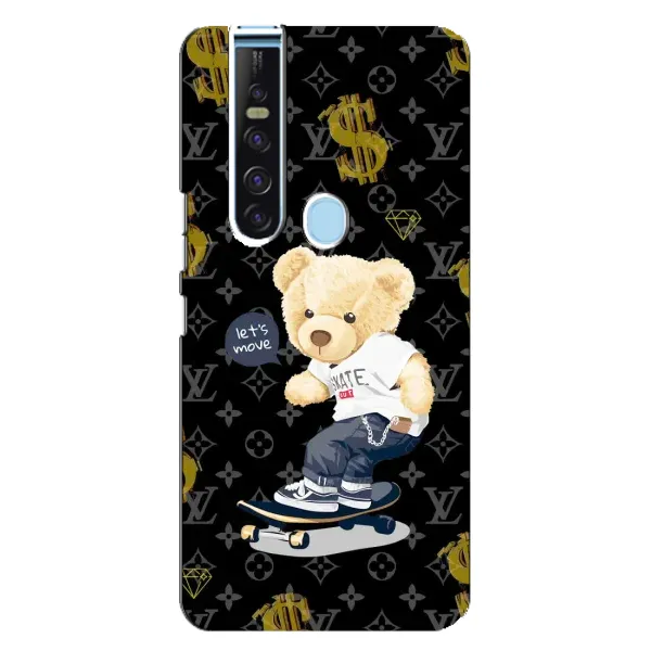 Чехол с рисунком «Скейтер Тедди» для TECNO Camon 15 Pro Чехол с рисунком «Скейтер Тедди» для TECNO Camon 15 Pro