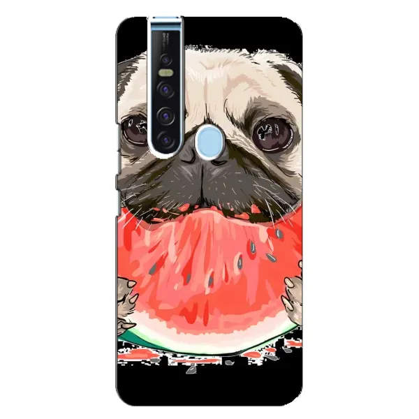 Чохол з малюнком «Смішний Мопс» для TECNO Camon 15 Pro Чохол з малюнком «Смішний Мопс» для TECNO Camon 15 Pro