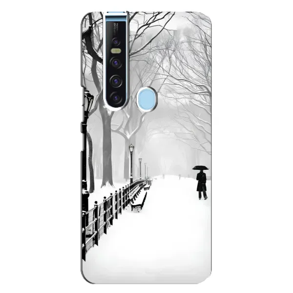 Чехол с рисунком «Снегом замело» для TECNO Camon 15 Pro Чехол с рисунком «Снегом замело» для TECNO Camon 15 Pro