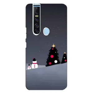 Чехлы на Новый Год TECNO Camon 15 Pro (Снеговички)