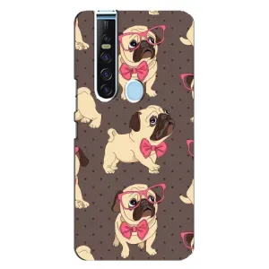Чехол (ТПУ) Милые собачки для TECNO Camon 15 Pro (Собачки Мопсики)