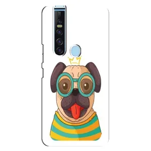 Бампер для TECNO Camon 15 Pro с картинкой "Песики" (Собака Король)