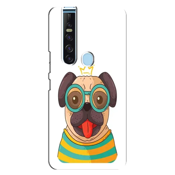 Чехол с рисунком «Собака Король» для TECNO Camon 15 Pro Чехол с рисунком «Собака Король» для TECNO Camon 15 Pro