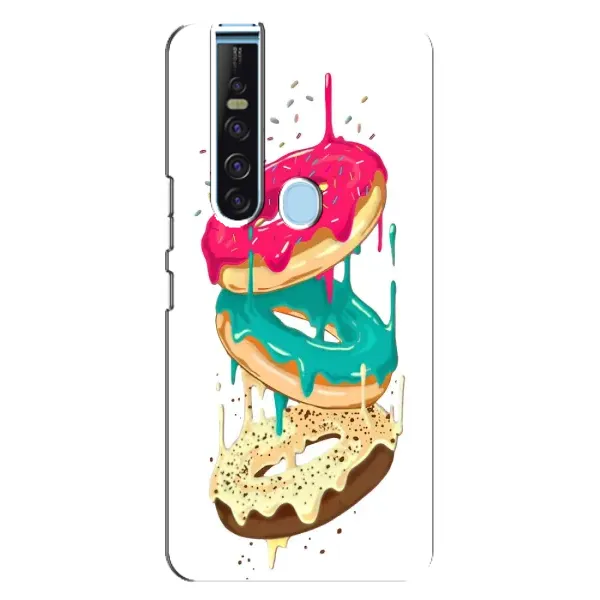 Чехол с рисунком «Сочные пончики» для TECNO Camon 15 Pro Чехол с рисунком «Сочные пончики» для TECNO Camon 15 Pro