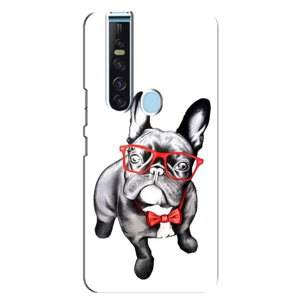 Чехол с рисунком «В очках» для TECNO Camon 15 Pro Чехол с рисунком «В очках» для TECNO Camon 15 Pro