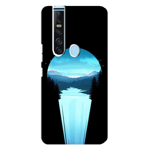 Чехол с рисунком «Синий Водопад» для TECNO Camon 15 Pro Чехол с рисунком «Синий Водопад» для TECNO Camon 15 Pro