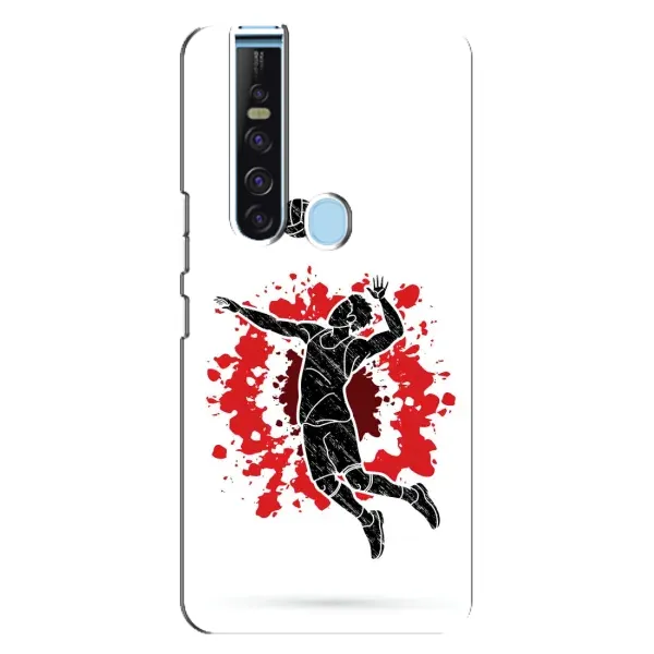 Чехол с рисунком «Волейболист» для TECNO Camon 15 Pro Чехол с рисунком «Волейболист» для TECNO Camon 15 Pro