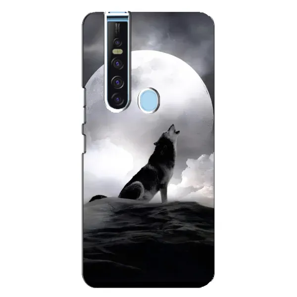 Чехол с рисунком «Волк и луна» для TECNO Camon 15 Pro Чехол с рисунком «Волк и луна» для TECNO Camon 15 Pro