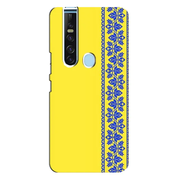 Чохол з малюнком «Вишиванка на жовтому фоні» для TECNO Camon 15 Pro Чохол з малюнком «Вишиванка на жовтому фоні» для TECNO Camon 15 Pro