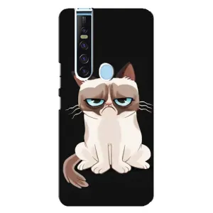 Чехол на тематику: Коты для TECNO Camon 15 Pro (Взгляд кота)