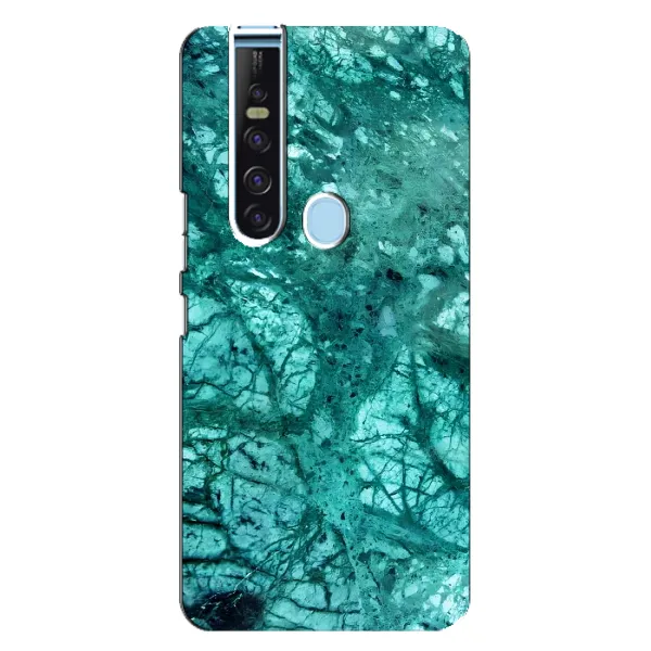 Чехол с рисунком «Зеленый мрамор» для TECNO Camon 15 Pro Чехол с рисунком «Зеленый мрамор» для TECNO Camon 15 Pro