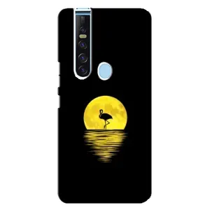 Летний Чехол на TECNO Camon 15 Pro (Желтый Закат)