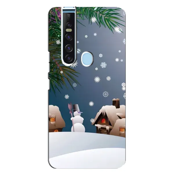 Чехол с рисунком «Зима» для TECNO Camon 15 Pro Чехол с рисунком «Зима» для TECNO Camon 15 Pro