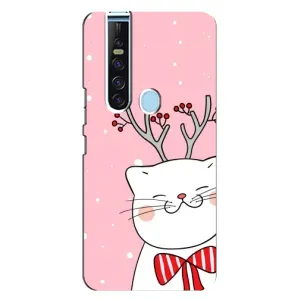 Чехол на тематику: Коты для TECNO Camon 15 Pro (Зимний кот)