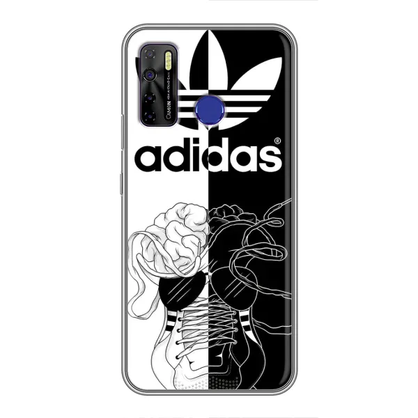 Чехол с рисунком «Adidas шнурки» для TECNO Camon 15 Чехол с рисунком «Adidas шнурки» для TECNO Camon 15