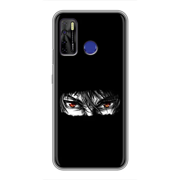 Чехол с рисунком «Аниме глаза» для TECNO Camon 15