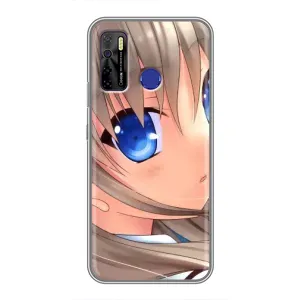 Чехол с персонажами АНИМЕ на TECNO Camon 15 (Аниме Шарлотта)