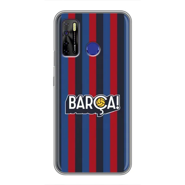 Чохол з малюнком «BARCA» для TECNO Camon 15