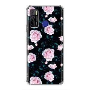 Чехлы с принтом Розочки для TECNO Camon 15 (Чайные розы)