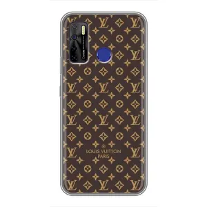 Чехол Стиль Louis Vuitton на TECNO Camon 15 (Фон Луи Виттон)