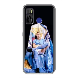 Чехлы с принтом для TECNO Camon 15 Футболист (футболист Холанн)