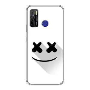 Силиконовые Чехлы (смешные стикеры) для TECNO Camon 15 (Х-Х)