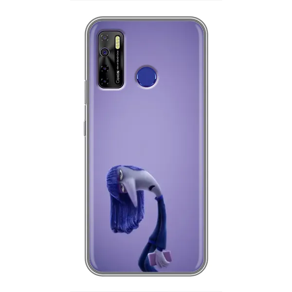 Чехол с рисунком «Хандра» для TECNO Camon 15