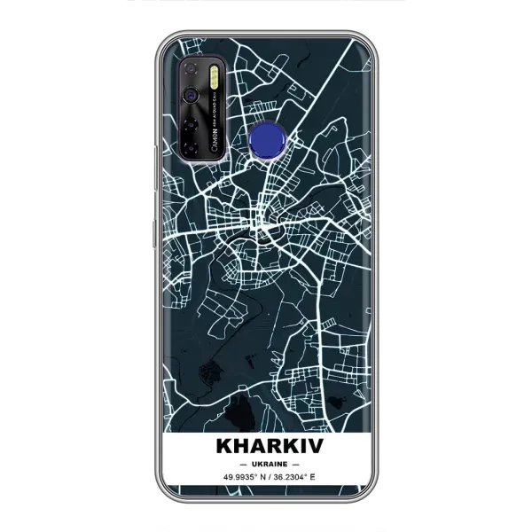 Чехол с рисунком «Харьков» для TECNO Camon 15 Чехол с рисунком «Харьков» для TECNO Camon 15