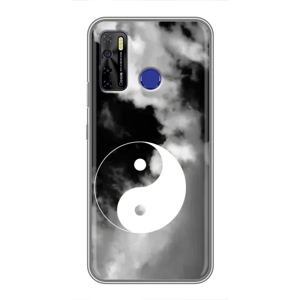 Чехол с рисунком «Инь-Янь» для TECNO Camon 15 Чехол с рисунком «Инь-Янь» для TECNO Camon 15