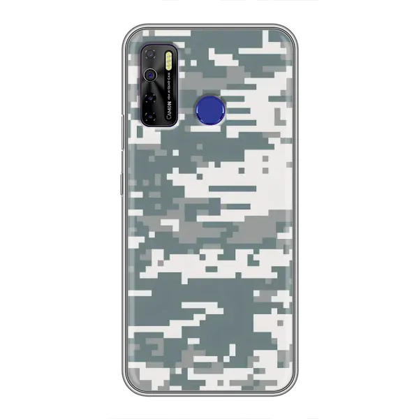 Чехол с рисунком «Камуфляжный Хаки» для TECNO Camon 15 Чехол с рисунком «Камуфляжный Хаки» для TECNO Camon 15
