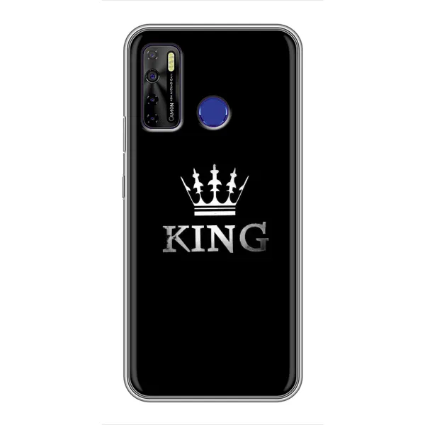Чехол с рисунком «KING» для TECNO Camon 15 Чехол с рисунком «KING» для TECNO Camon 15