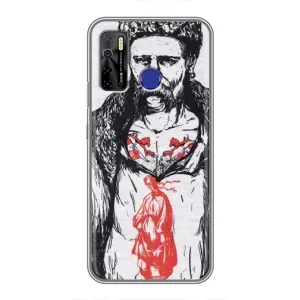 Чехлы Т.Г. Шевченко ВСУ для TECNO Camon 15 (Кобзарь)