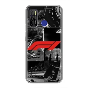 Чехол фильм Формула 1 для TECNO Camon 15 (Коллаж Формула 1)