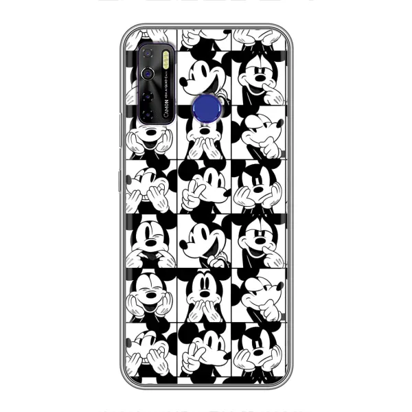Чехол с рисунком «Коллаж Микки Маус» для TECNO Camon 15 Чехол с рисунком «Коллаж Микки Маус» для TECNO Camon 15
