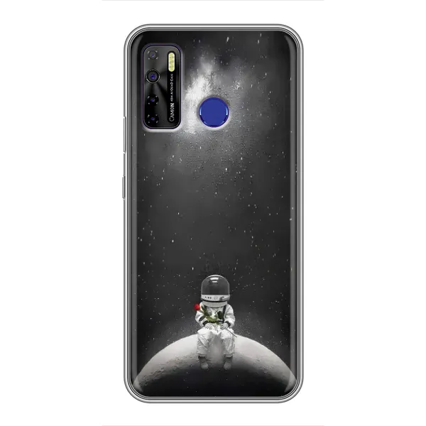 Чехол с рисунком «Космонавт романтик» для TECNO Camon 15 Чехол с рисунком «Космонавт романтик» для TECNO Camon 15