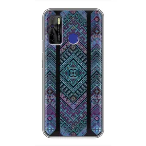 Силиконовый Чехол на TECNO Camon 15 (Крутой орнамент)