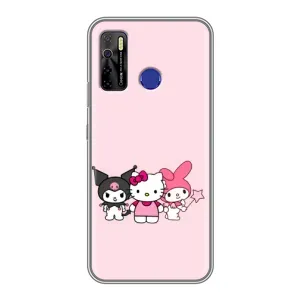 Чехол с персонажем Куроми на TECNO Camon 15 (Куроми Мелоди Китти)