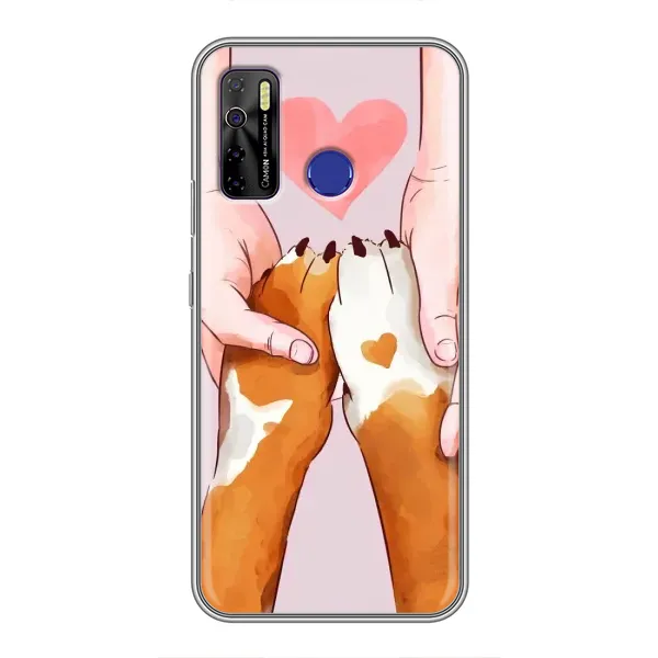 Чехол с рисунком «Любовь к собакам» для TECNO Camon 15 Чехол с рисунком «Любовь к собакам» для TECNO Camon 15