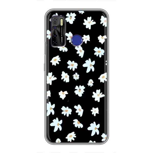 Чехол с рисунком «Маленькие ромашки» для TECNO Camon 15 Чехол с рисунком «Маленькие ромашки» для TECNO Camon 15