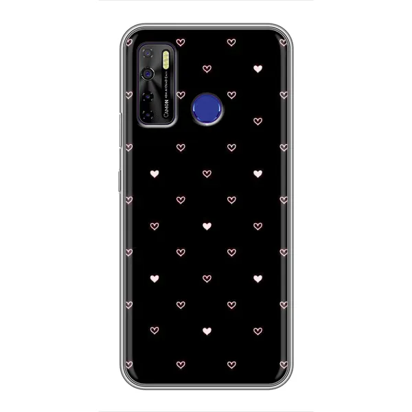 Чехол с рисунком «Маленькие сердечки» для TECNO Camon 15 Чехол с рисунком «Маленькие сердечки» для TECNO Camon 15